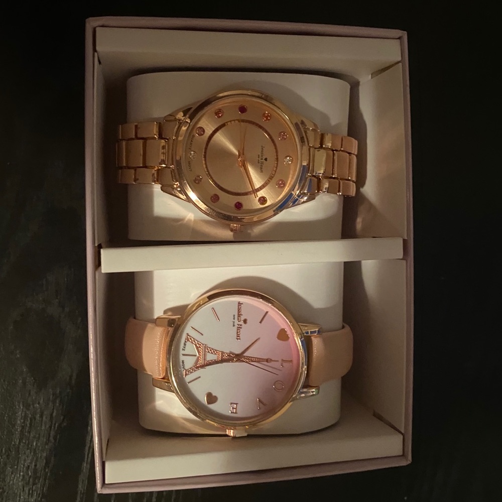 Jessica heart watch set